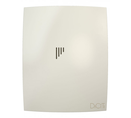 Вентилятор накладной BREEZE D125 обр.клапан Ivory DICITI