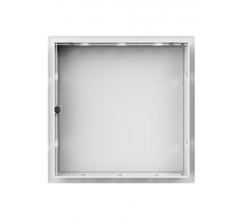 Люк ревизионный LN фланец 200x200 нажимной 224х224 пластик EVECS