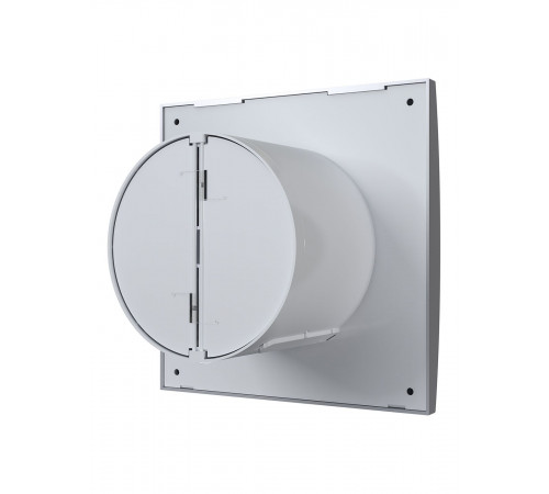 Вентилятор накладной AURA D100 обр.клапан Gray metal DICITI