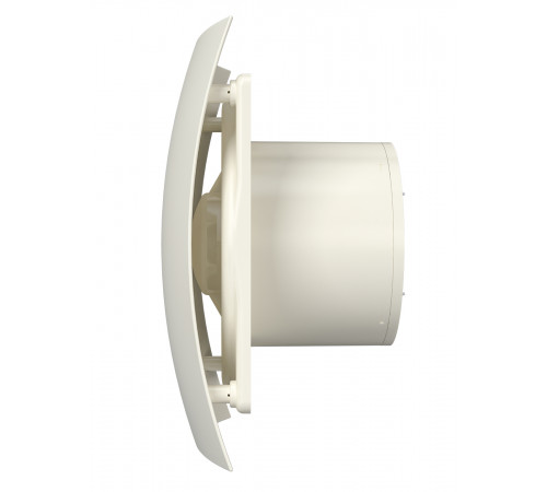 Вентилятор накладной BREEZE D125 обр.клапан Ivory DICITI