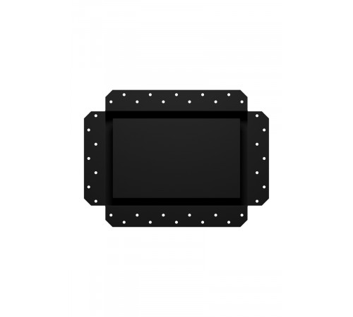 Решетка вентиляционная SGR 300х200 окраш.сталь Matt black ERA