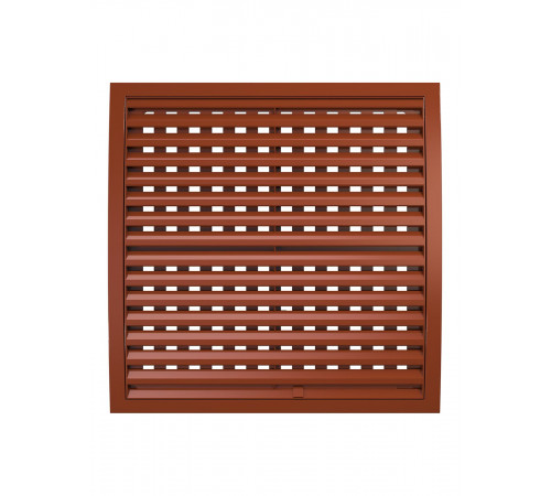 Решетка вентиляционная РРПН разъемная регулируемая 350х350 ASA Terracotta ERA STREETLINE