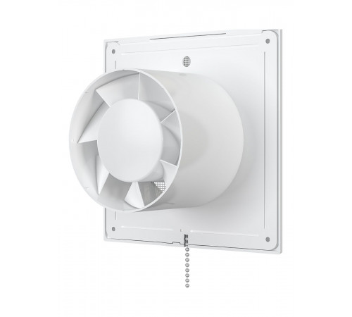 Вентилятор накладной E D150 сетка обр.клапан тяг.выкл. ERA