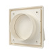 Выход стенной КФВ фланец D100 обр.клапан 150x150 ASA Ivory ERA STREETLINE