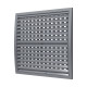 Решетка вентиляционная РРПН разъемная регулируемая 350х350 ASA Gray ERA STREETLINE