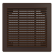 Решетка вентиляционная Р сетка разъемная 209х209 пластик Brown ERA