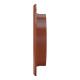 Решетка вентиляционная РКН фланец D100 D136 ASA Terracotta ERA STREETLINE
