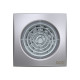 Вентилятор накладной AURA D100 обр.клапан Gray metal DICITI