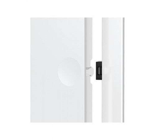 Люк ревизионный LN фланец 200x200 нажимной 224х224 пластик EVECS