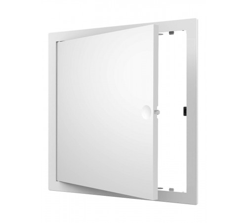 Люк ревизионный LN фланец 200x200 нажимной 224х224 пластик EVECS