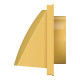 Выход стенной КФВ фланец D100 обр.клапан 150x150 ASA Beige ERA STREETLINE