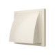 Выход стенной КФВ фланец D100 обр.клапан 150x150 ASA Ivory ERA STREETLINE