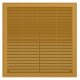 Решетка вентиляционная Р сетка разъемная 300х300 пластик Beige ERA