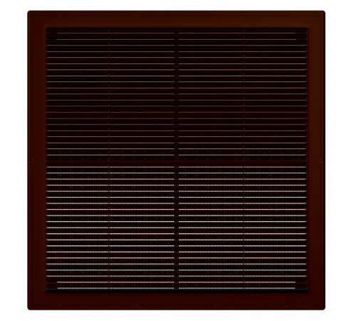Решетка вентиляционная Р сетка разъемная 400х400 пластик Brown ERA