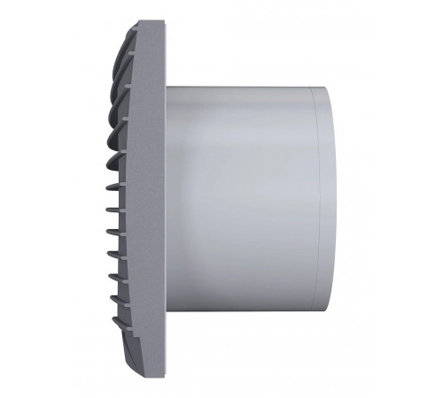 Вентилятор накладной SILENT D125 обр.клапан Dark gray metal DICITI