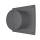 Вентилятор накладной AURA D100 обр.клапан Dark gray metal DICITI