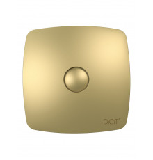 Вентилятор накладной RIO D125 обр.клапан Champagne DICITI