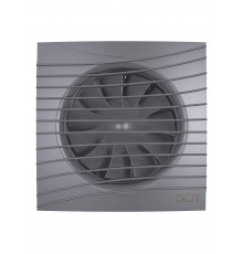 Вентилятор накладной SILENT D125 обр.клапан Dark gray metal DICITI
