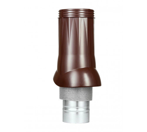Выход вентиляционный VWO D125/160 изолированный пластик Brown ERA STREETLINE