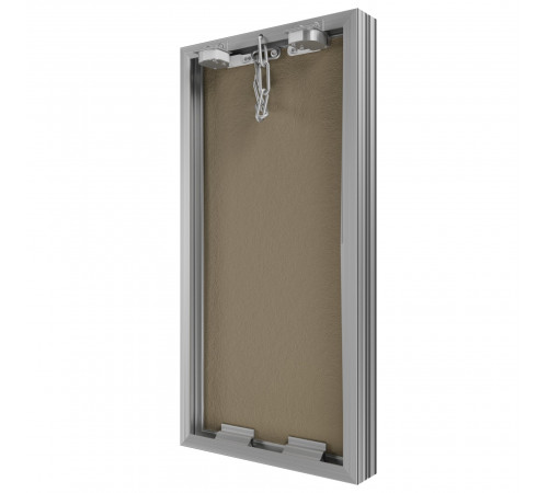 Люк ревизионный D Ceramo Base 300х600 скрыт.монтаж съемный алюминий EVECS