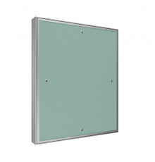 Люк ревизионный D Ceramo Base 500х600 скрыт.монтаж съемный алюминий EVECS
