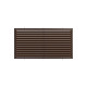 Решетка вентиляционная С 217х113 пластик Brown ERA