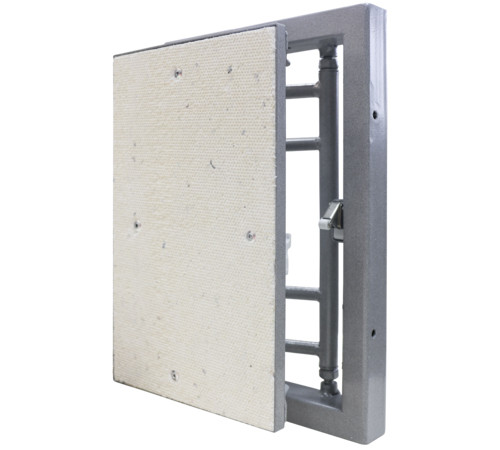 Люк ревизионный D Ceramo Steel 500х500 скрыт.монтаж окраш.сталь EVECS