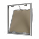 Люк ревизионный D Ceramo Base 500х600 скрыт.монтаж съемный алюминий EVECS