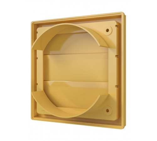 Выход стенной КФ фланец D125 жалюзи 150x150 ASA Beige ERA STREETLINE