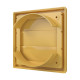 Выход стенной КФ фланец D125 жалюзи 150x150 ASA Beige ERA STREETLINE