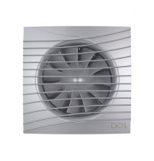 Вентилятор накладной SILENT D125 обр.клапан Gray metal DICITI