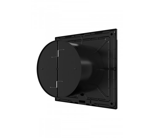 Вентилятор накладной SLIM D100 обр.клапан Obsidian DICITI