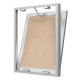 Люк ревизионный D Ceramo Base 300х400 скрыт.монтаж съемный алюминий EVECS