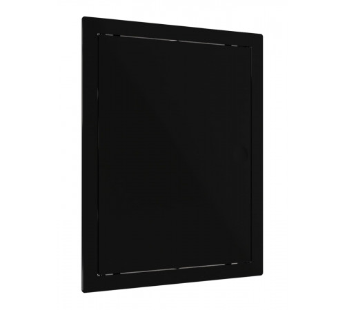 Люк ревизионный LN фланец 150х200 нажимной 172х222 пластик Black EVECS