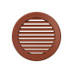 Решетка вентиляционная РКН фланец D125 D161 ASA Terracotta ERA STREETLINE