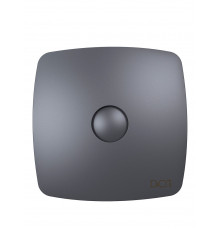 Вентилятор накладной RIO D125 обр.клапан Dark gray metal DICITI
