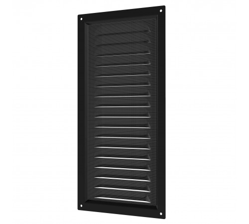 Решетка вентиляционная МЭ сетка 150х300 окраш.сталь Black ERA
