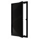 Люк ревизионный LN фланец 150х300 нажимной 172х322 пластик Black EVECS