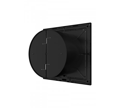 Вентилятор накладной SLIM D125 обр.клапан Obsidian DICITI