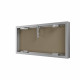 Люк ревизионный D Ceramo Base 600х300 скрыт.монтаж съемный алюминий EVECS