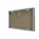 Люк ревизионный D Ceramo Base 600х400 скрыт.монтаж съемный алюминий EVECS
