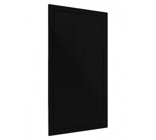 Люк ревизионный LN фланец 150х300 нажимной 172х322 пластик Black EVECS