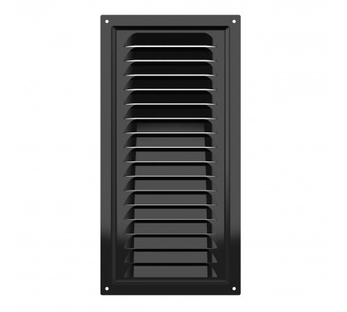 Решетка вентиляционная МЭ сетка 150х300 окраш.сталь Black ERA