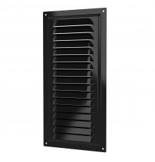 Решетка вентиляционная МЭ сетка 150х300 окраш.сталь Black ERA