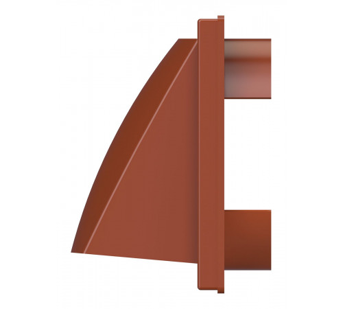 Выход стенной КФВ фланец D125 обр.клапан 150х150 ASA Terracotta ERA STREETLINE