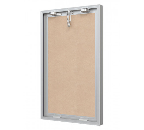 Люк ревизионный D Ceramo Base 300х500 скрыт.монтаж съемный алюминий EVECS