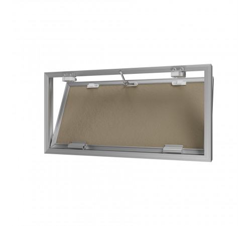 Люк ревизионный D Ceramo Base 600х300 скрыт.монтаж съемный алюминий EVECS