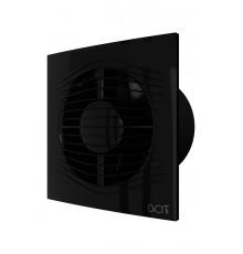 Вентилятор накладной SLIM D125 обр.клапан Obsidian DICITI