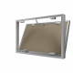 Люк ревизионный D Ceramo Base 600х400 скрыт.монтаж съемный алюминий EVECS