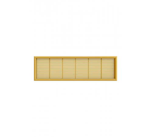 Решетка вентиляционная ДП фланец 220х60 переточная 227х67 пластик Beige ERA